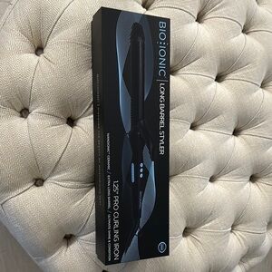 Bio Ionic Long Barrel Styler Curling Iron - Black